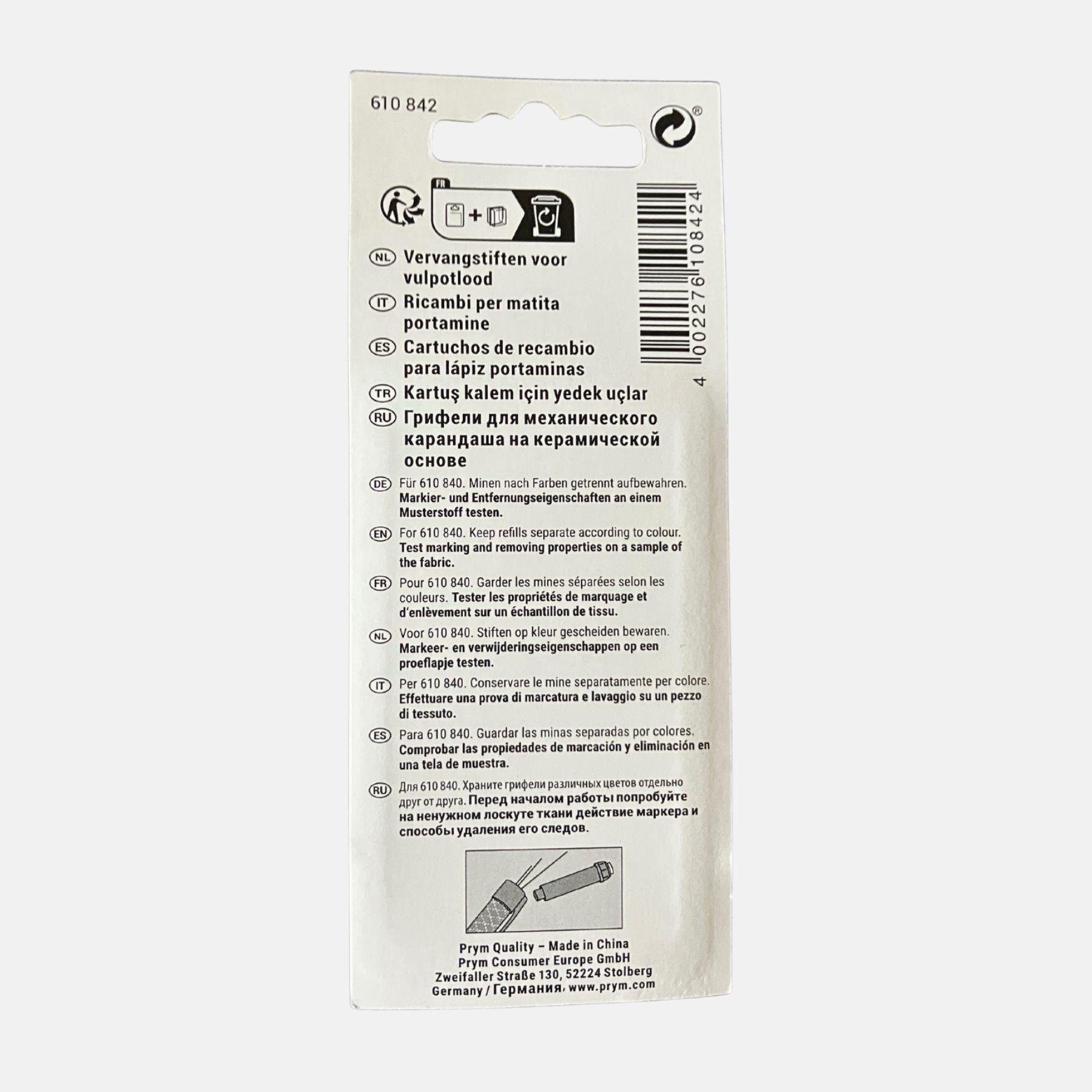 Refill til Prym stiftblyant med 3 farver - Image 5