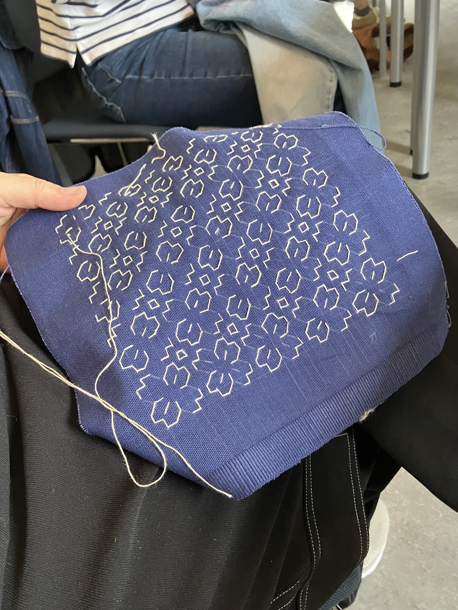 Reparere med sashiko (kursus) - Billede 21